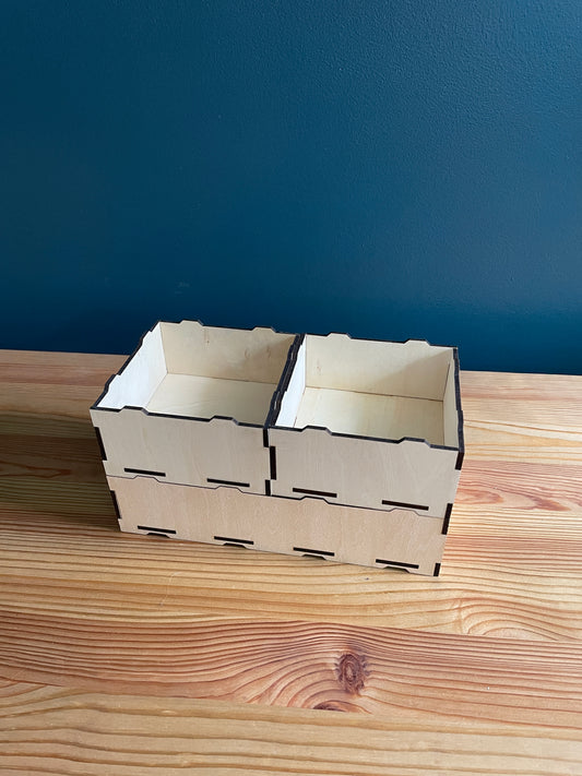 Neobox, boîte de rangement modulaire – Hauteur 5 cm