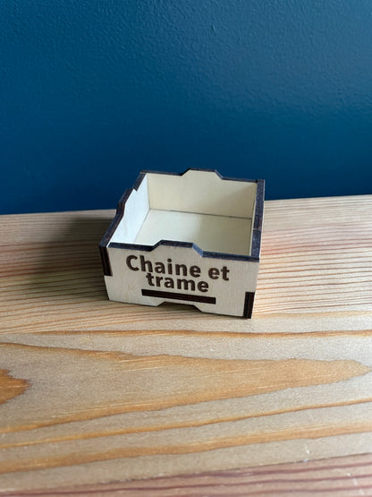 Neobox, boîte de rangement modulaire – Hauteur 2,5 cm