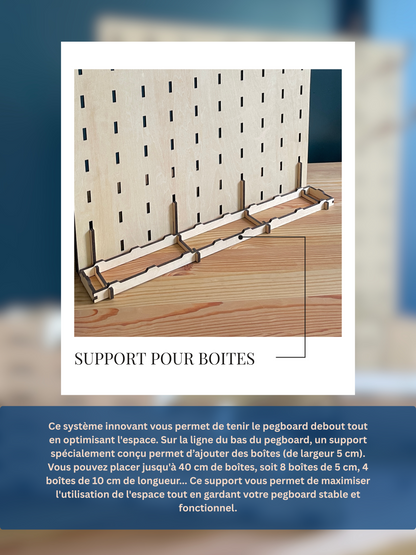 Pegboard PERSONNALISE - Panneau perforé à poser
